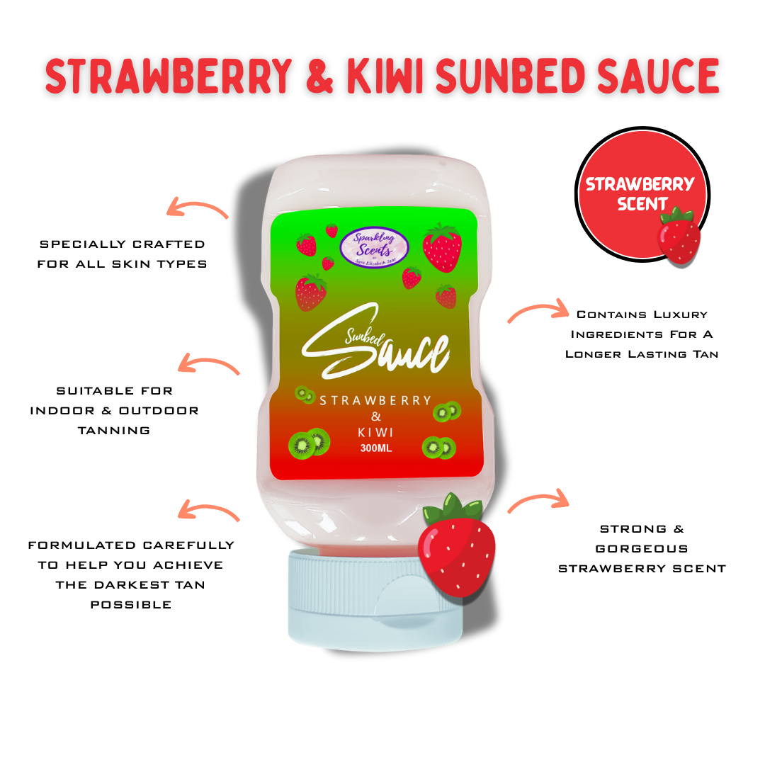 Strawberry & Kiwi Sunbed Sauce