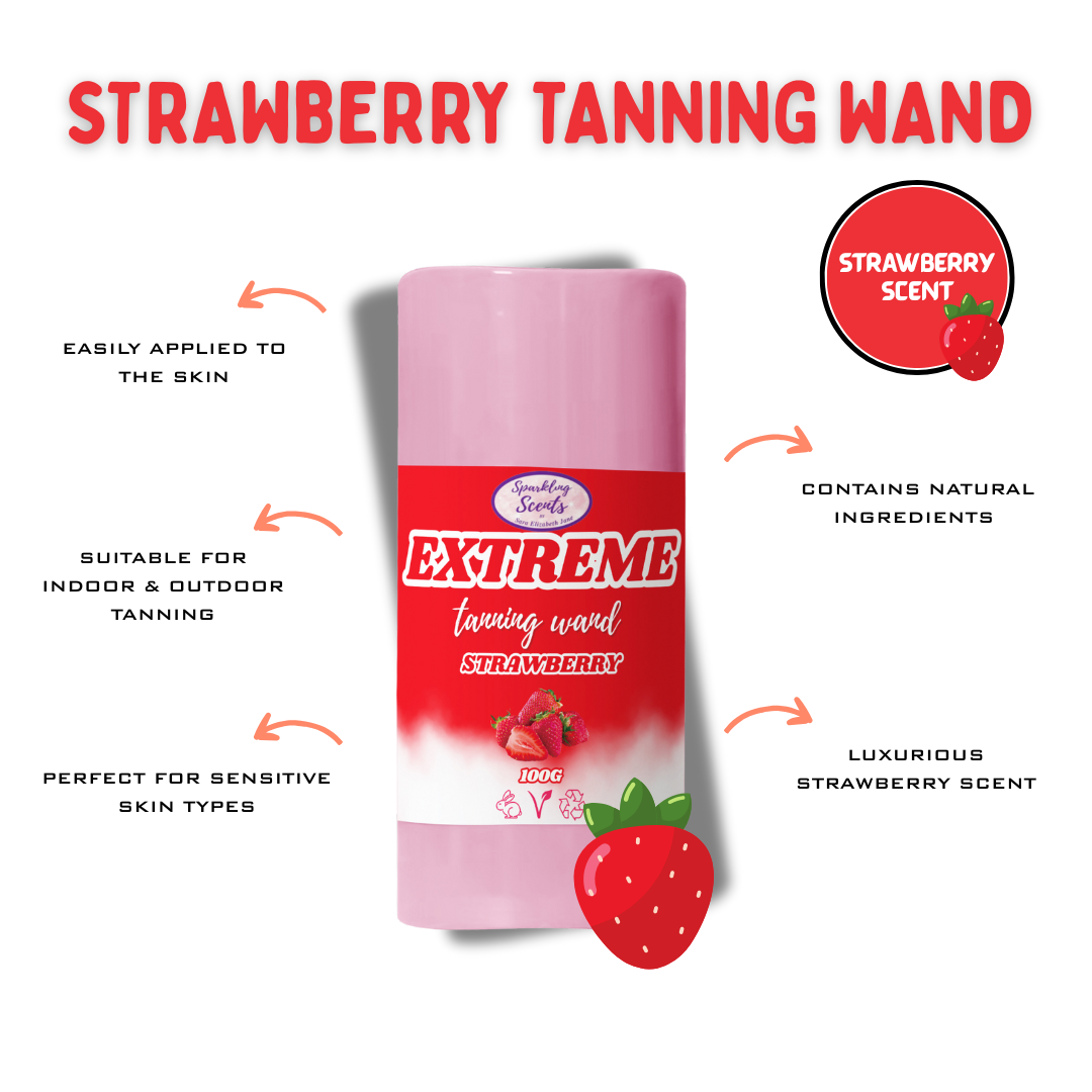 Strawberry Extreme Tanning Wand