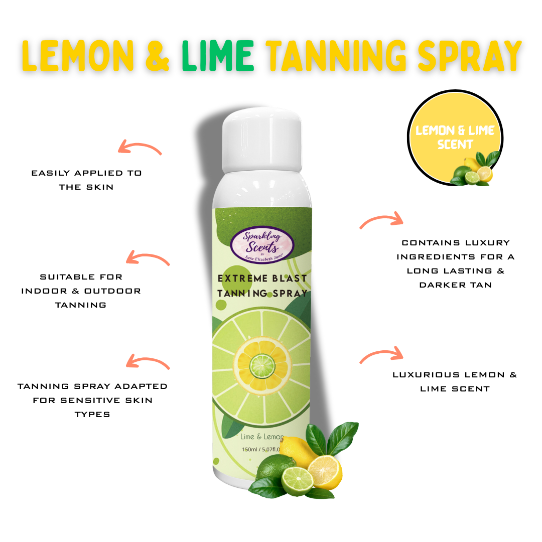 Lime & Lemon Extreme Blast Tanning Spray