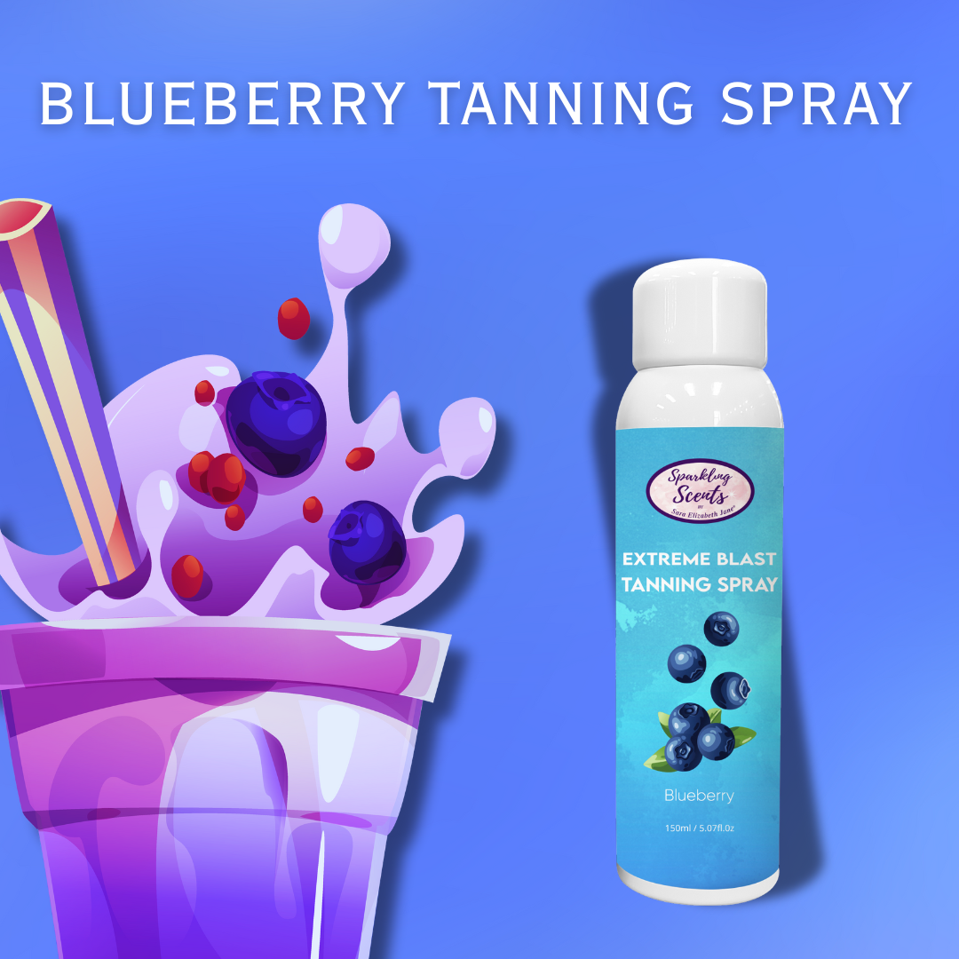 Blueberry Extreme Blast Tanning Spray