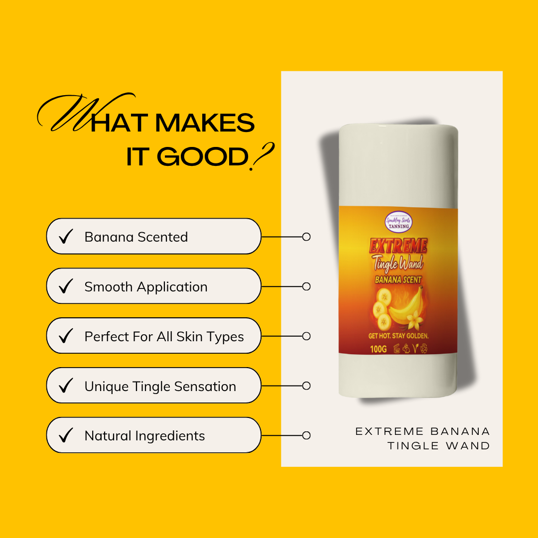 (NEW) Banana Extreme Tingle Tanning Wand