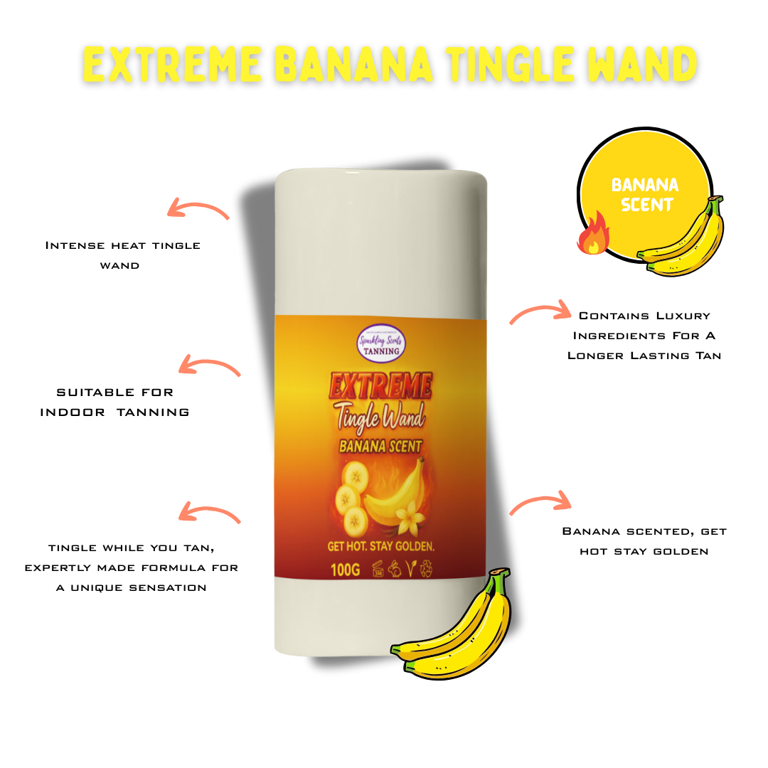 (NEW) Banana Extreme Tingle Tanning Wand