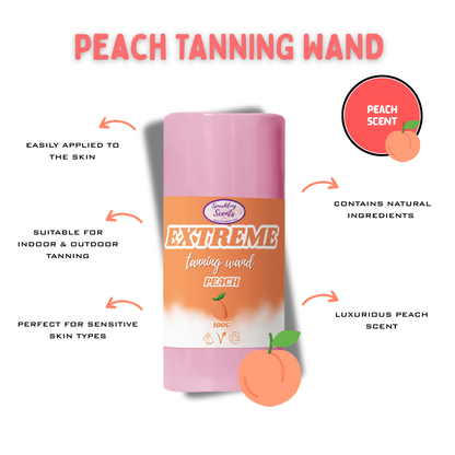 Peach Extreme Tanning Wand
