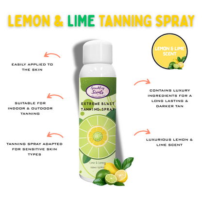 Lime & Lemon Extreme Blast Tanning Spray